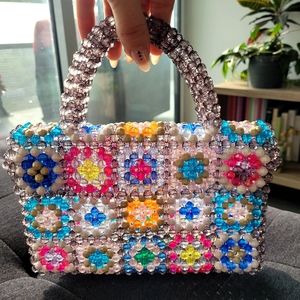 Handmade beaded purse